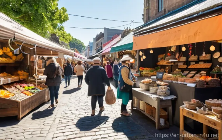 도시경제 활성화 방안 - **Green Cityscape: Sustainable Urban Living**
    An elevated view of a meticulously designed urban ...