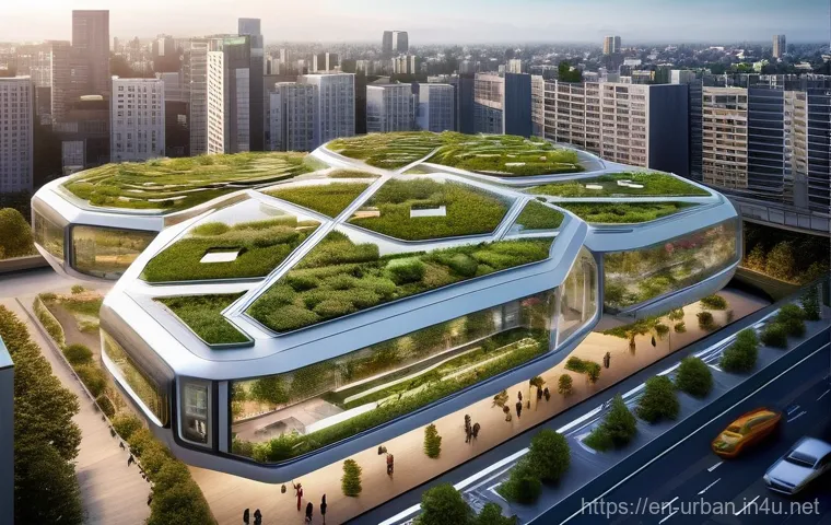 도시재생 마스터플랜 - **Prompt:** A lively, regenerated downtown street scene bustling with community spirit and local eco...